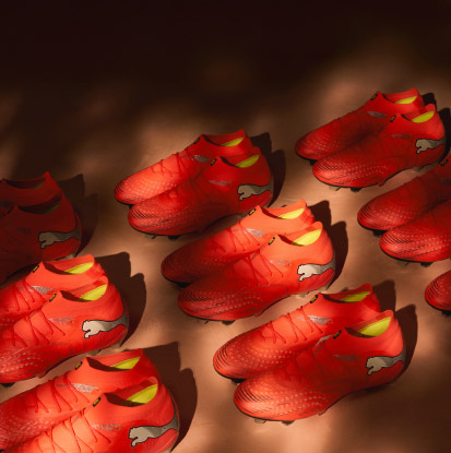 Puma football boot launch event designed by One by One